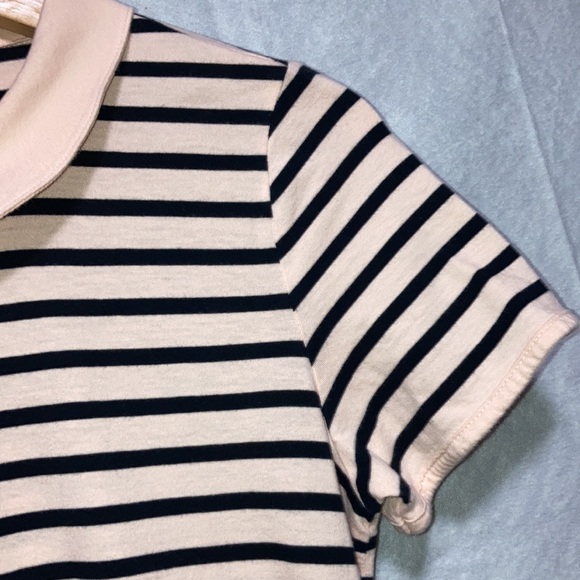 Forever 21 (I Love H81) Collared Striped Dress Medium - Picture 5 of 11